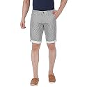 BEEVEE Mens Navy amp Blue Striped Linen