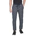 BEEVEE Mens Navy Printed Stretch Elasticated Knits