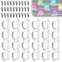 Beeveer 60 Set Light Clips Compatible with Govee H706 H806 Pro Lights