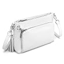 befen Anti Theft Genuine Leather Crossbody Bags for Women Built in Wallet