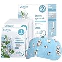 BeHoomi 20 Packs Steam Eye Mask, Heated Eye Mask Warm Compress for Eyes, Disposable Self Heating Steam Mask for Home, Sleep, Spa, Travel Essentials &amp; Relaxation Gifts for Women (Jasmine)