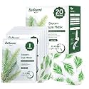 BeHoomi 20 Packs Steam Eye Mask, Heated Eye Mask Warm Compress for Eyes, Disposable Self Heating Steam Mask for Home, Sleep, Spa, Travel Essentials &amp; Relaxation Gifts for Women (Tea Tree)