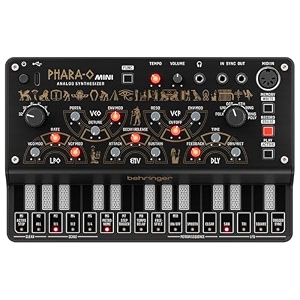 behringer phara-o mini polyphonic analog synthesizer