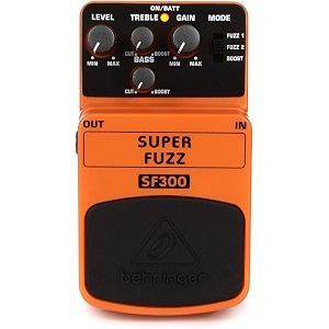 behringer sf300 guitar distortion effect pedal