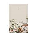 Beige Boho Mushroom Floral Decorative 1-Gang No Device Wall Plate Blank Outlet Covers Light Switch Cover Switchplate Electrical Faceplate Bedroom Decorate