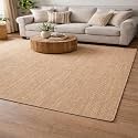Beige Mixx Cotton Braided Carpet Rug 40x60