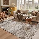 BEIMO 5X7 Area Rug for Living Room, Modern Abstract Washable Soft Non Slip