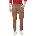Being Human Beige Cropped Fit Chinos for
