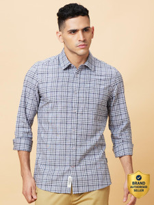 BEING HUMAN Black Slim Fit Regular Collar