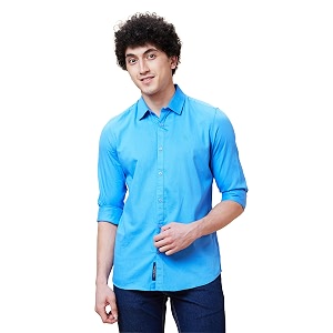Being Human Blue Slim Straight Fit Regular