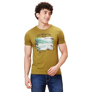 Being Human Coffee Regular Fit Round Neck