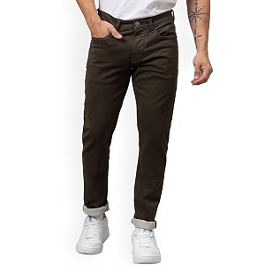 Being Human Ecru Boot Cut Fit Denims