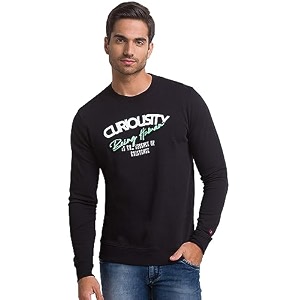 Being Human Forest Green Regular Fit Mens