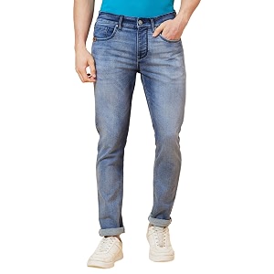 Being Human Grey Slim Fit Mens Denims