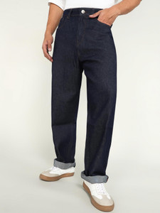 BEING HUMAN Loose Fit Men Blue Jeans