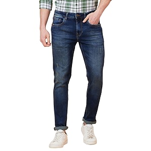 Being Human Grey Slim Fit Mens Denims