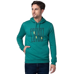 Being Human Mens Solid Cotton Blend Long