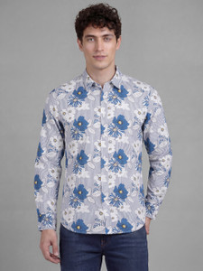 BEING HUMAN Men Regular Fit Floral Print