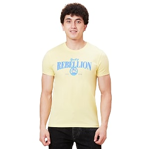 Being Human Mint Regular Fit Round Neck