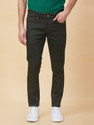 BEING HUMAN Olive Cropped fit Mens Chinos