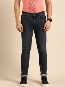 BEING HUMAN Slim Men Grey Jeans