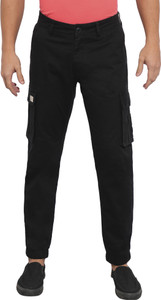 being human black jogger fit mens joggers by being human clothing men cargos