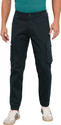 BEING HUMAN Navy Slim Fit Joggers For Men By Being Human Clothing Men Cargos