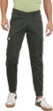 BEING HUMAN Green Jogger fit Men's Joggers by Being Human Clothing Men Cargos