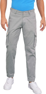 being human grey regular fit joggers for men by being human clothing men cargos