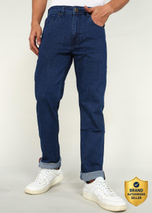 BEING HUMAN Straight Fit Men Blue Jeans