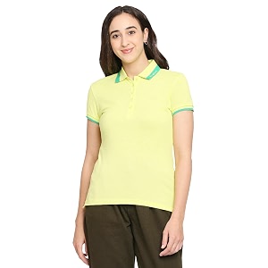 Being Human Pink Semi Fit Polo Collar