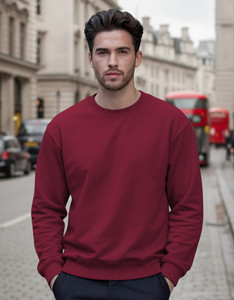 BEING WANTED Full Sleeve Solid Men Sweatshirt