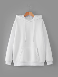 being wanted full sleeve solid men sweatshirt