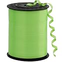 BEISHIDA 500 Yards Matte Green Ribbon Curling Crimped Ribbon Balloon String Ribbons for Gift Wrapping Ribbon for Birthday Party Festival Art Craft Decor Florist Flowers Decoration