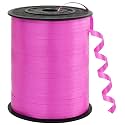 BEISHIDA 500 Yards Matte Hot Pink Curling Ribbon for Gift Wrapping, Birthday Party, Festival, Art Craft, Decor, Florist, Flowers