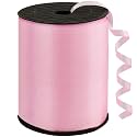 BEISHIDA 500 Yards Matte Light Pink Curling Crimped Ribbon Balloon String Ribbons for Gift Wrapping Ribbon for Birthday Valentines Baby Shower Mothe's Day Decoration