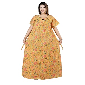 Bejods Collection Women Pure Cotton Nighty Combo