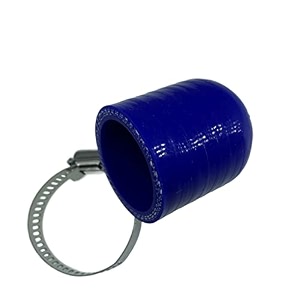 1-1434 32mm blue universal reinforced silicone coolant cap with clamp for bypass heater vacuum water port protective end cap kit