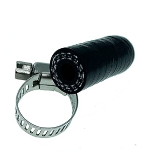 1434 65mm black universal reinforced silicone coolant cap with clamp for bypass heater vacuum water port protective end cap kit