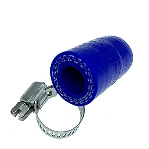 3834 95mm blue universal reinforced silicone coolant cap with clamp for bypass heater vacuum water port protective end cap kit