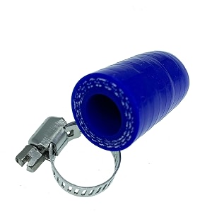 71634 11mm blue universal reinforced silicone coolant cap with clamp for bypass heater vacuum water port protective end cap kit