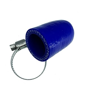 7834 22mm blue universal reinforced silicone coolant cap with clamp for bypass heater vacuum water port protective end cap kit