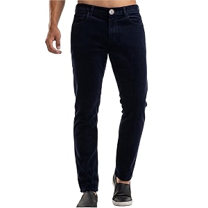 BELANO Mens Corduroy Jeans Style