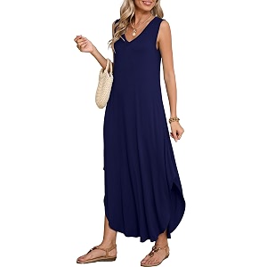 BELAROI Womens Plus Size Maxi Dress Sundress