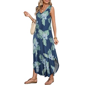BELAROI Womens Plus Size Maxi Dress Sundress