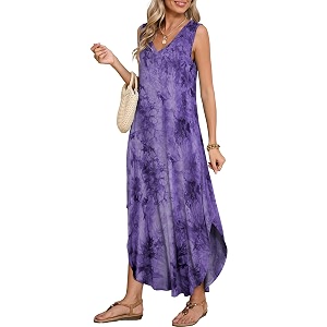 BELAROI Womens Plus Size Maxi Dress Sundress