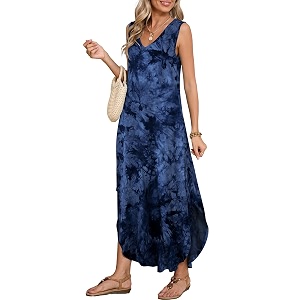 BELAROI Womens Plus Size Maxi Dress Sundress