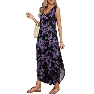 BELAROI Womens Plus Size Maxi Dress Sundress