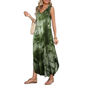 BELAROI Womens Plus Size Maxi Dress Sundress