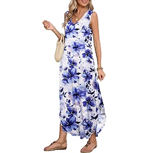 BELAROI Womens Plus Size Maxi Dress Sundress
